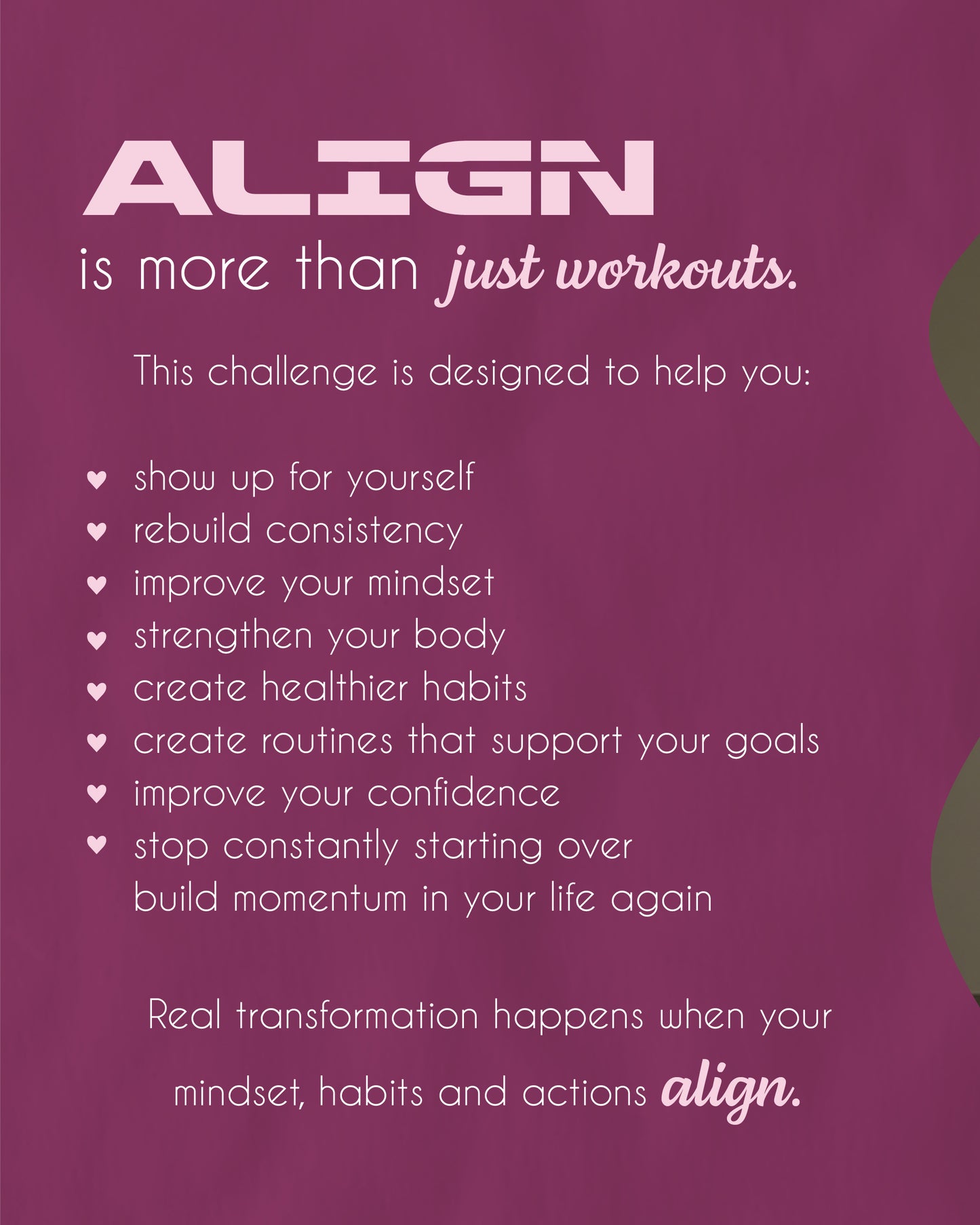 ALIGN CHALLENGE